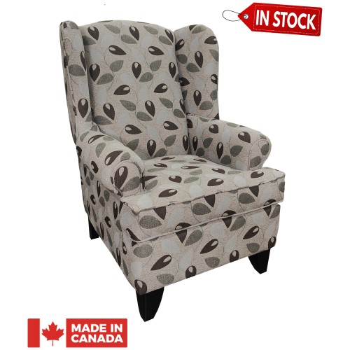 Olson Fabric Wing Chair